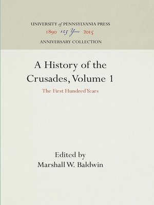 cover image of A History of the Crusades, Volume 1